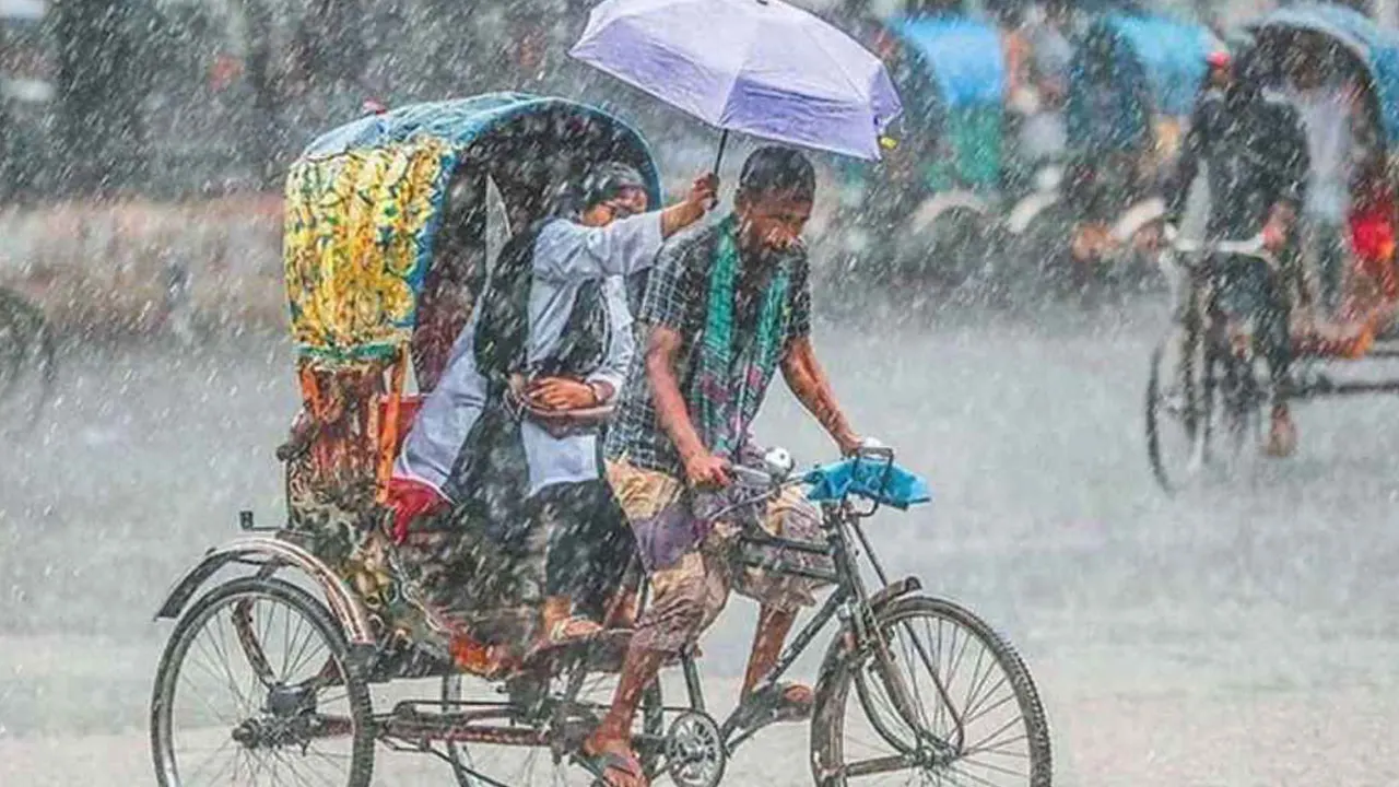 আগামী পাঁচ দিন দেশজুড়ে ভারী বৃষ্টির পূর্বাভাস